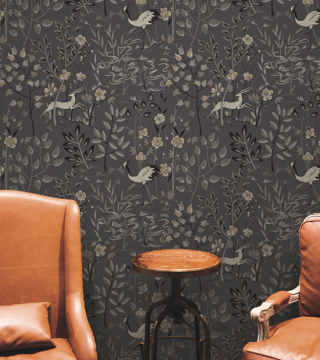 York LL4785 Aspen Grey Wallpaper