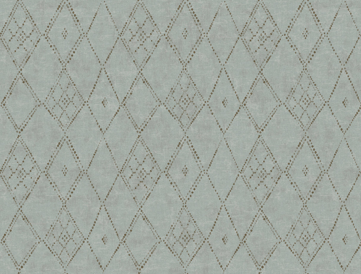 York LM5313 Souk Diamonds Sage Wallpaper