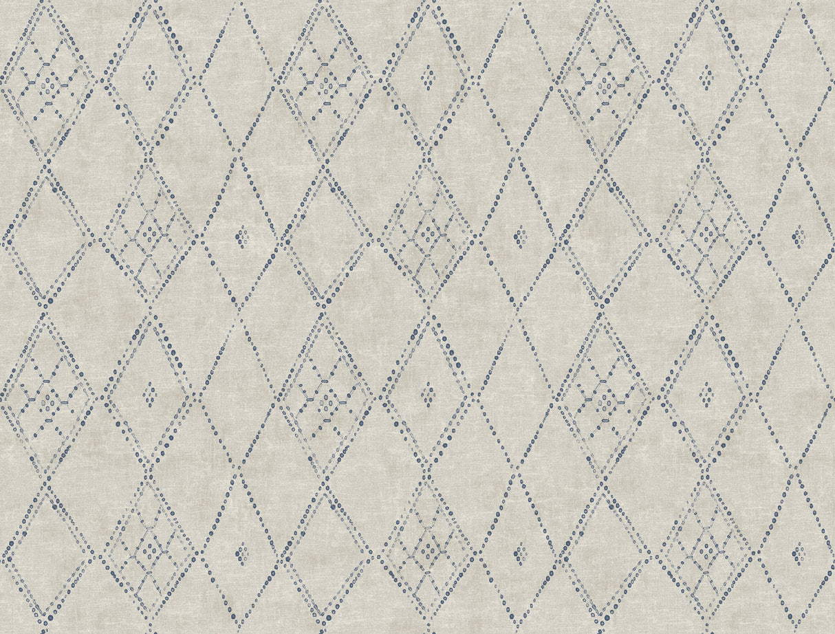 York LM5314 Souk Diamonds Taupe Wallpaper
