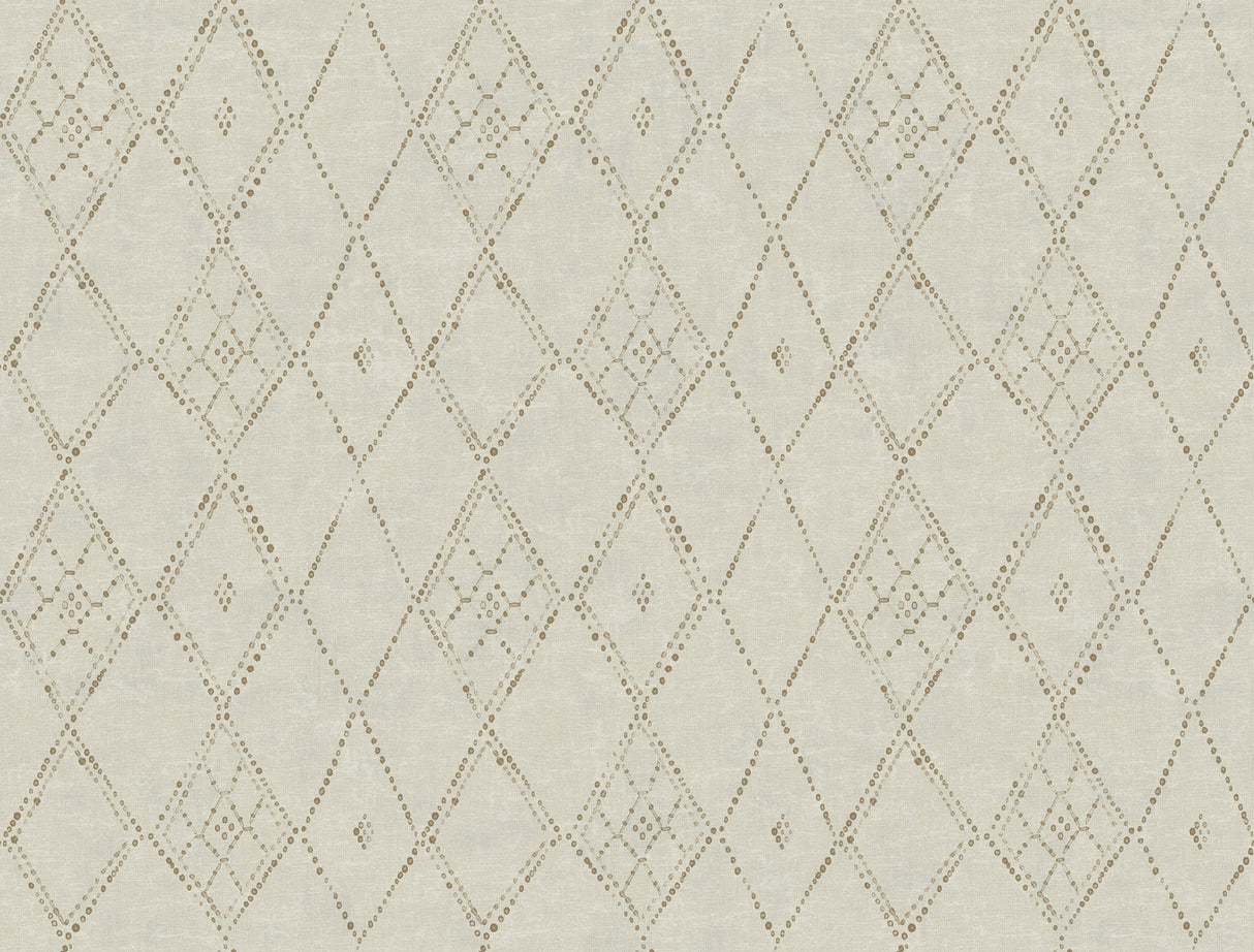 York LM5315 Souk Diamonds Gold Wallpaper
