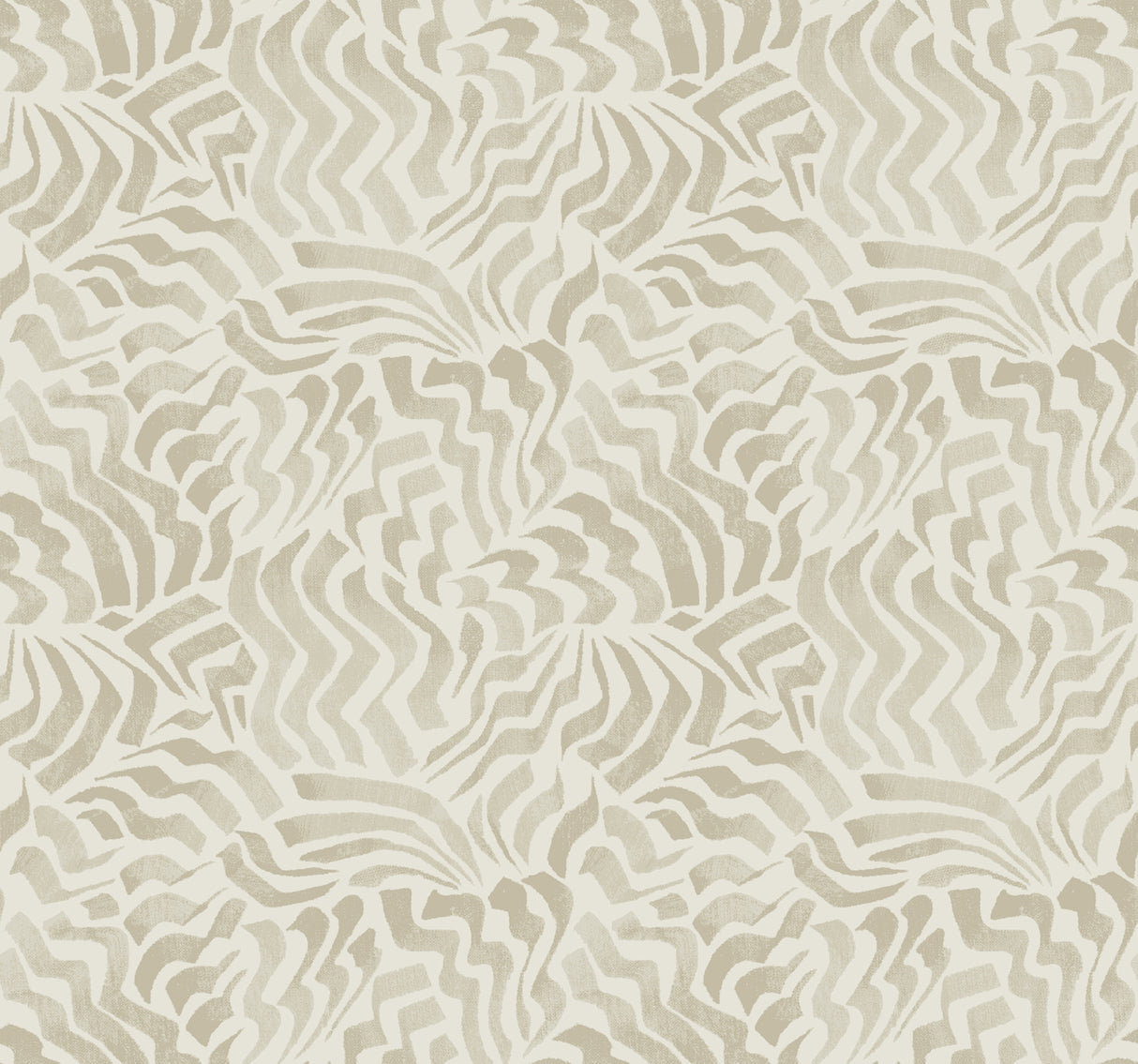 York LM5322 Zora Wave Taupe Wallpaper