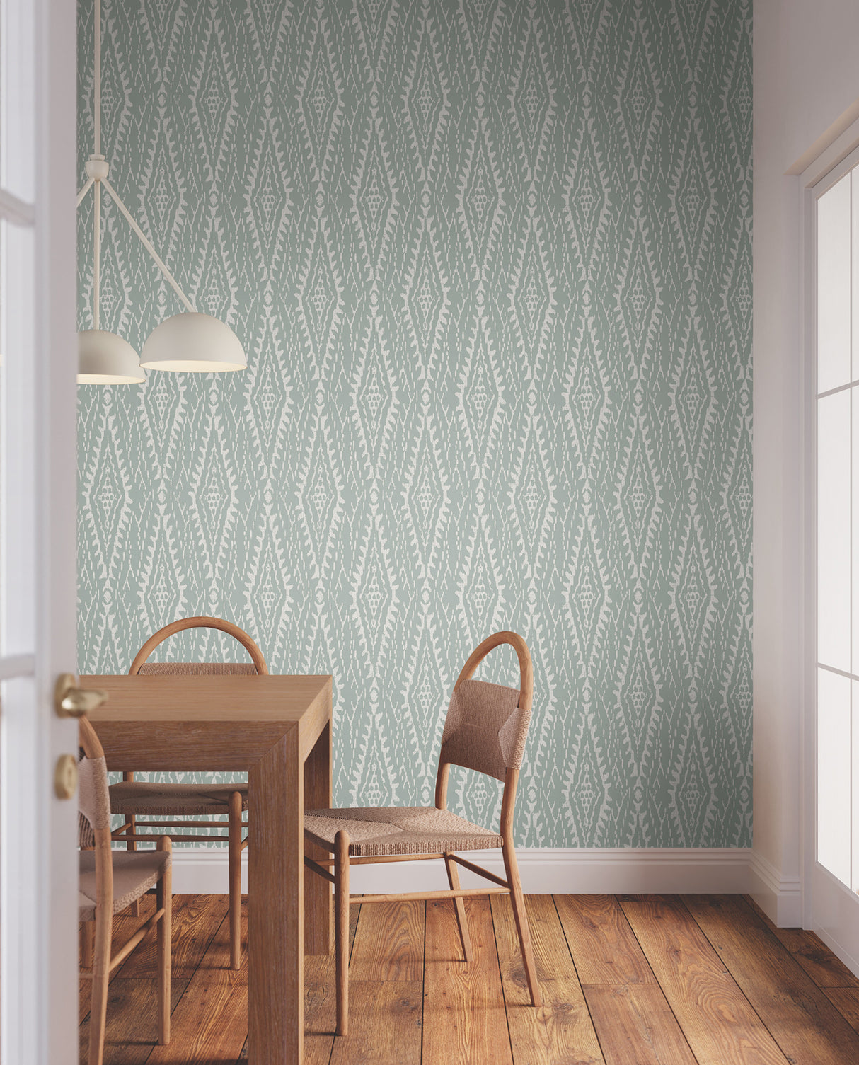 York LM5341 Rousseau Paperweave Sage Wallpaper