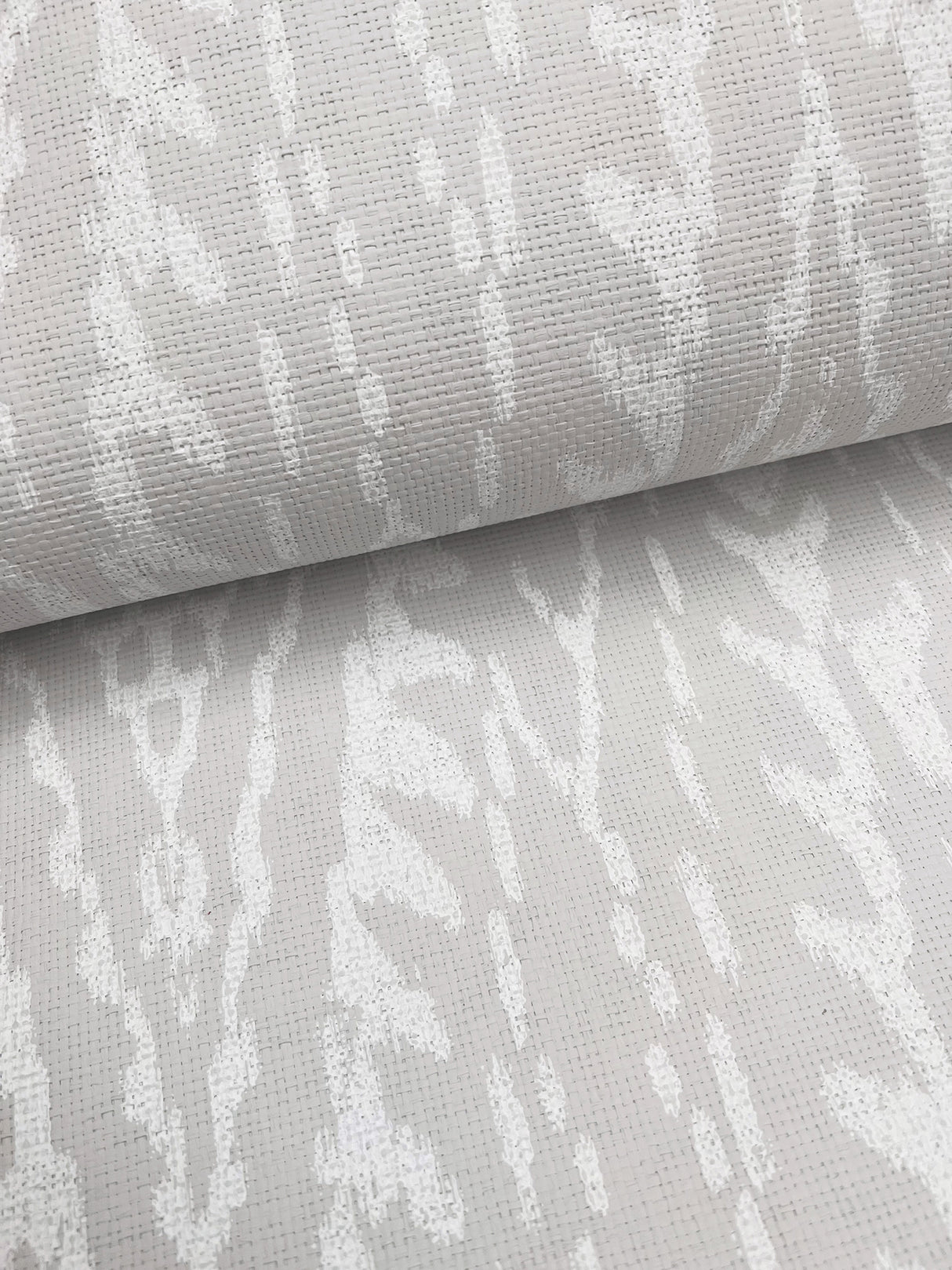York LM5345 Rousseau Paperweave Warm Grey Wallpaper