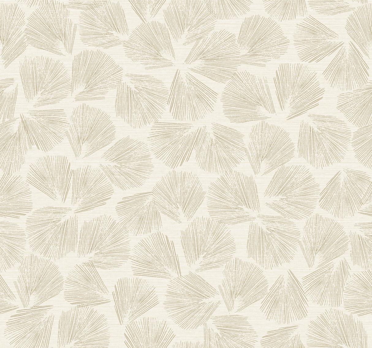 York LM5353 Elora Leaf Gold Wallpaper
