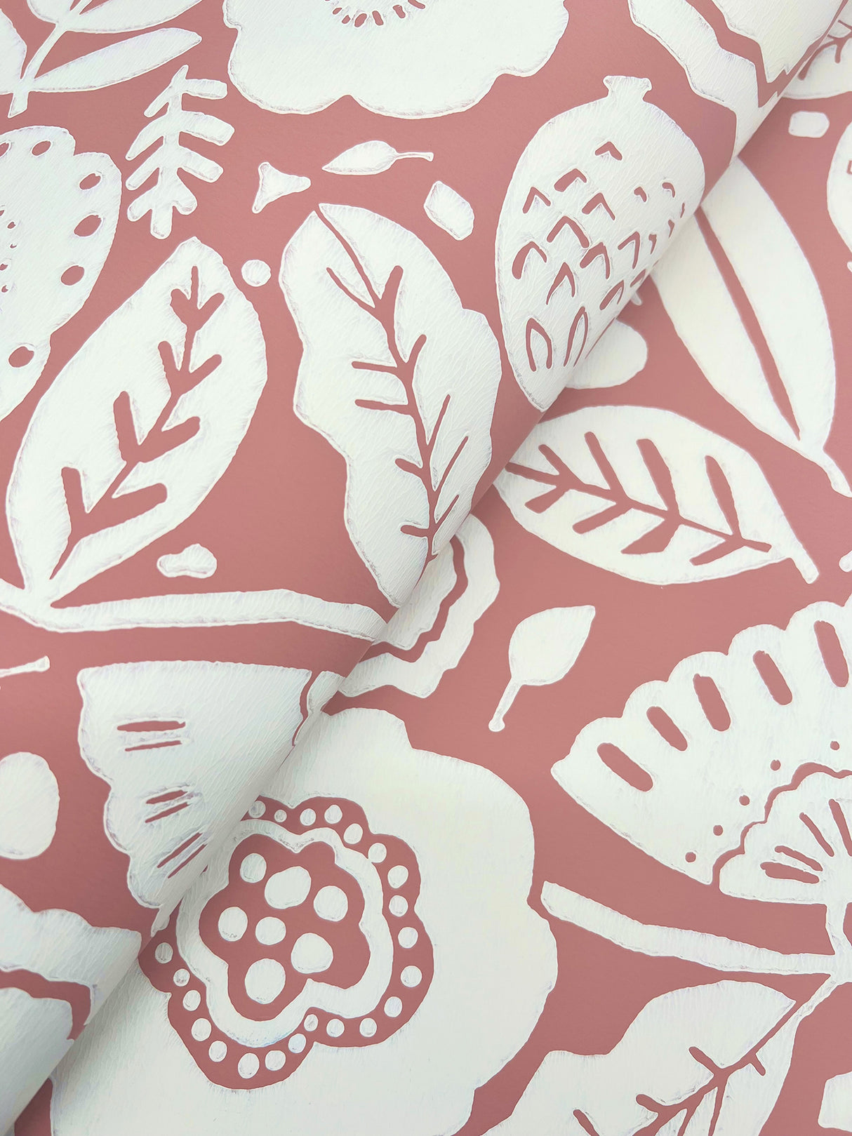 York LM5391 Camille Blossom Vintage Rose Wallpaper