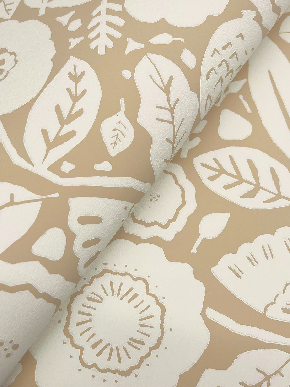 York LM5392 Camille Blossom Ochre Wallpaper