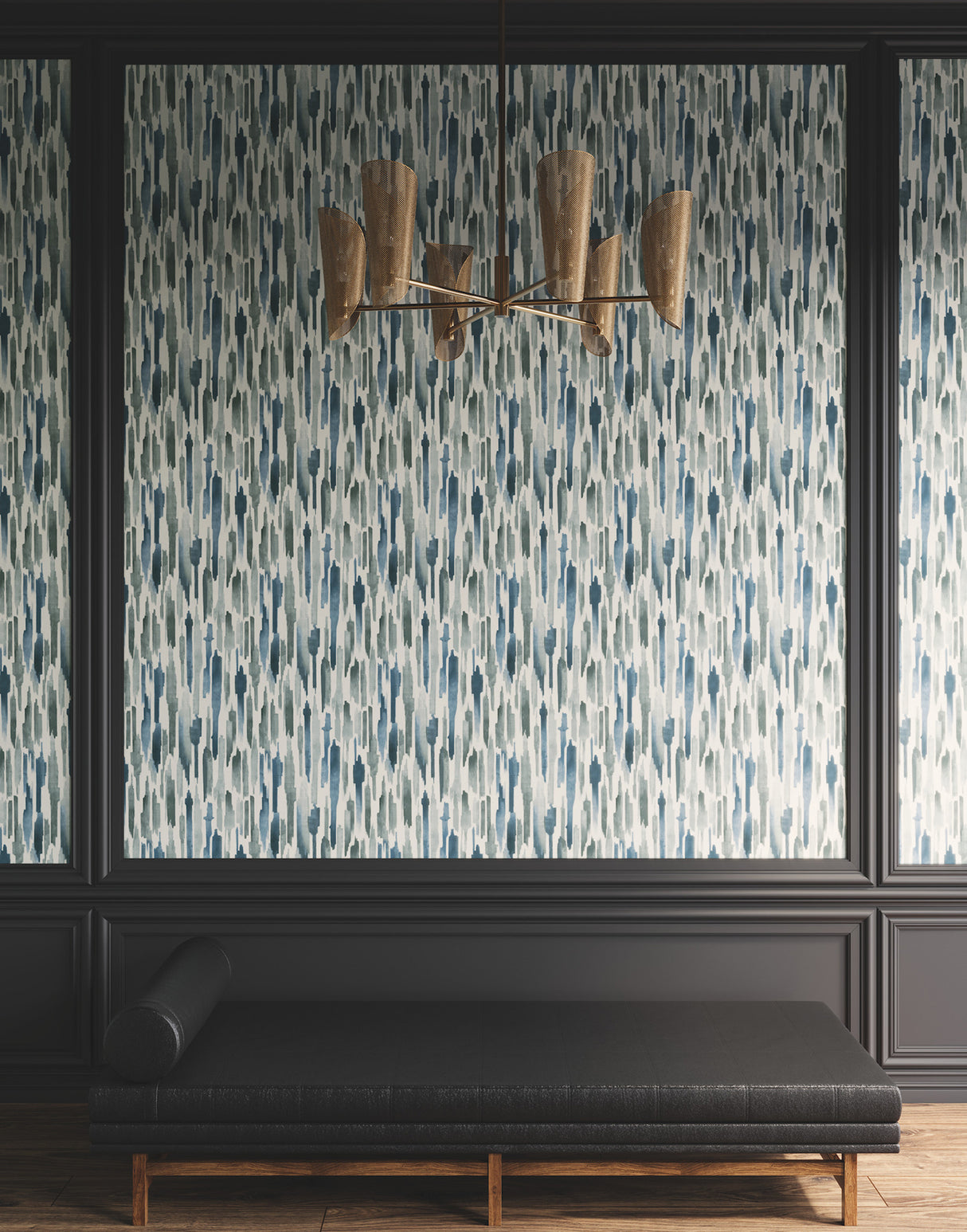 York LM5401 Pluie Ocean Wallpaper