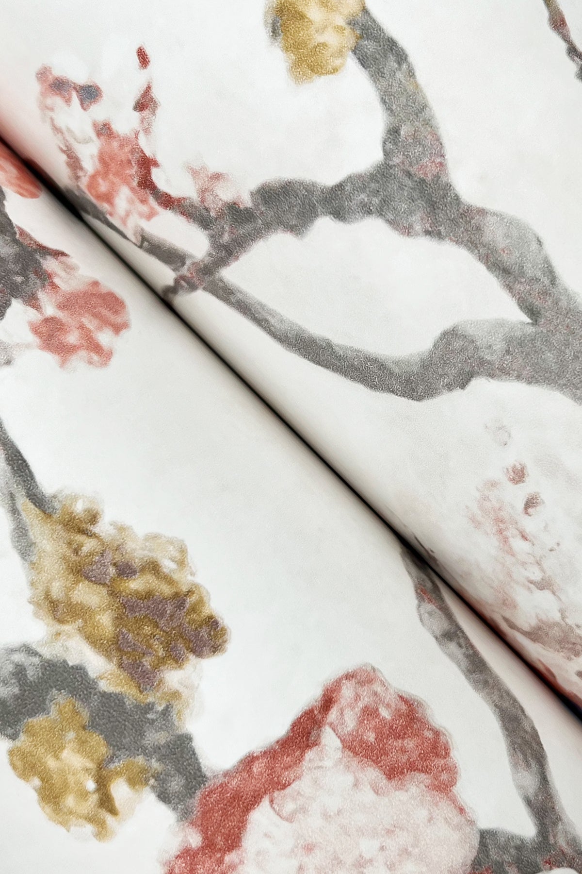 York LM5413 Avril Chinoiserie Coral Wallpaper