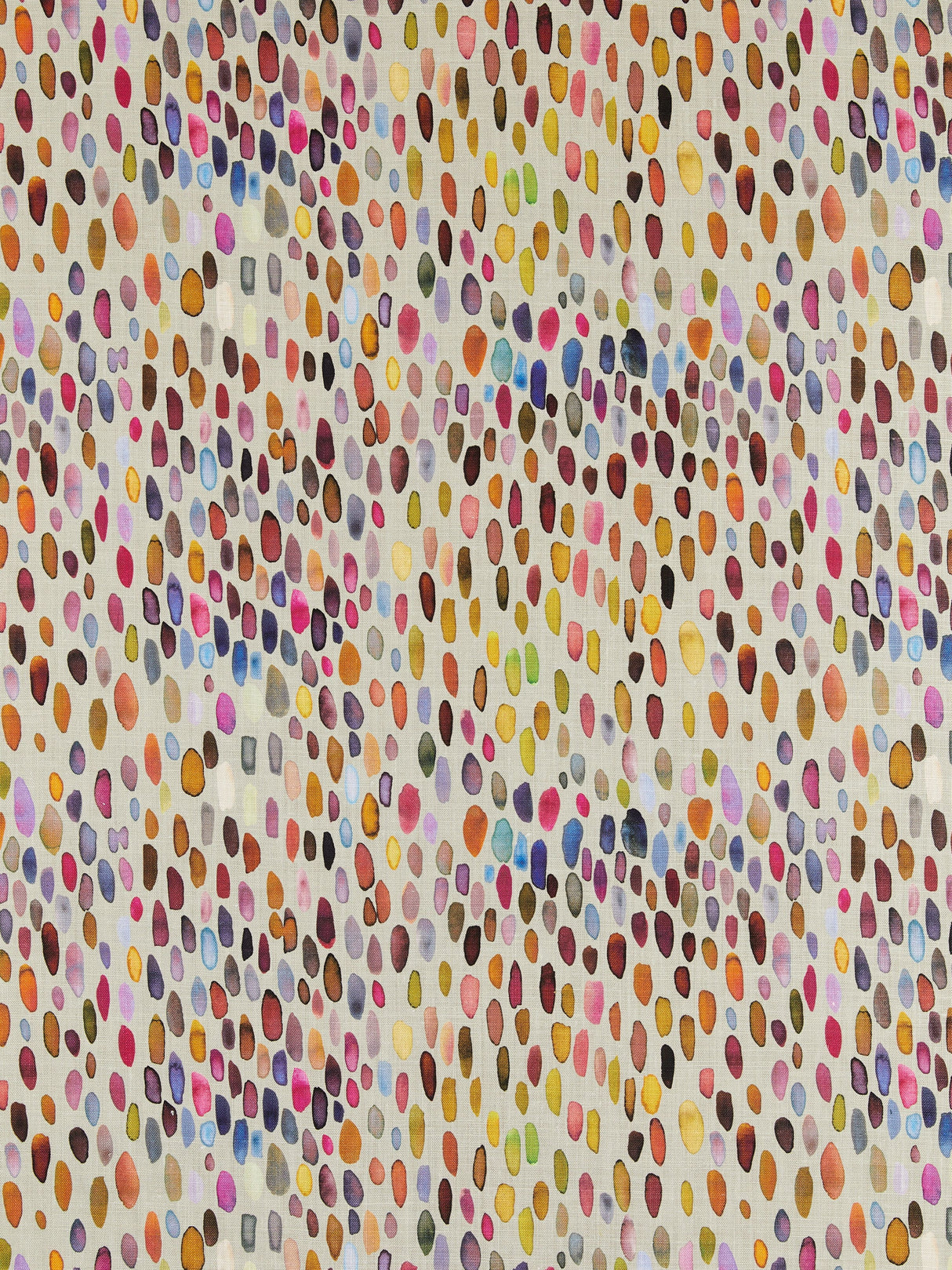 Scalamandre LO 00025096 MAGENTA / MULTI JAMBOREE LINEN PRINT Fabric - Eade's Wallpaper