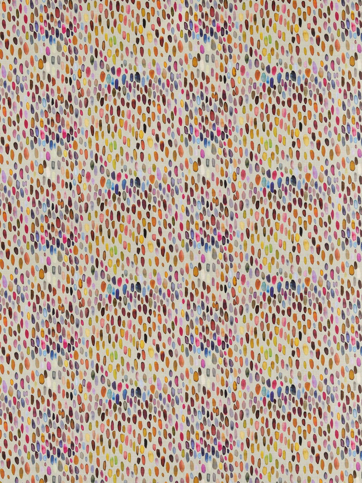 Scalamandre LO 00025096 MAGENTA / MULTI JAMBOREE LINEN PRINT Fabric - Eade's Wallpaper