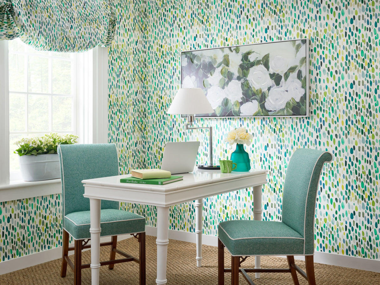 Scalamandre LO 00065096 GRASSHOPPER JAMBOREE LINEN PRINT Fabric - Eade's Wallpaper