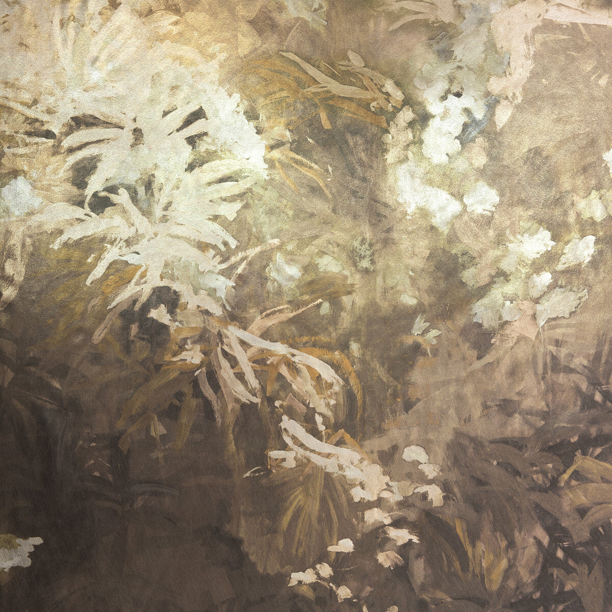 KRAVET DESIGN LZW-30196.01 METAL.0 WILD GARDEN METALLIC 01 Wallpaper - Eade's Wallpaper