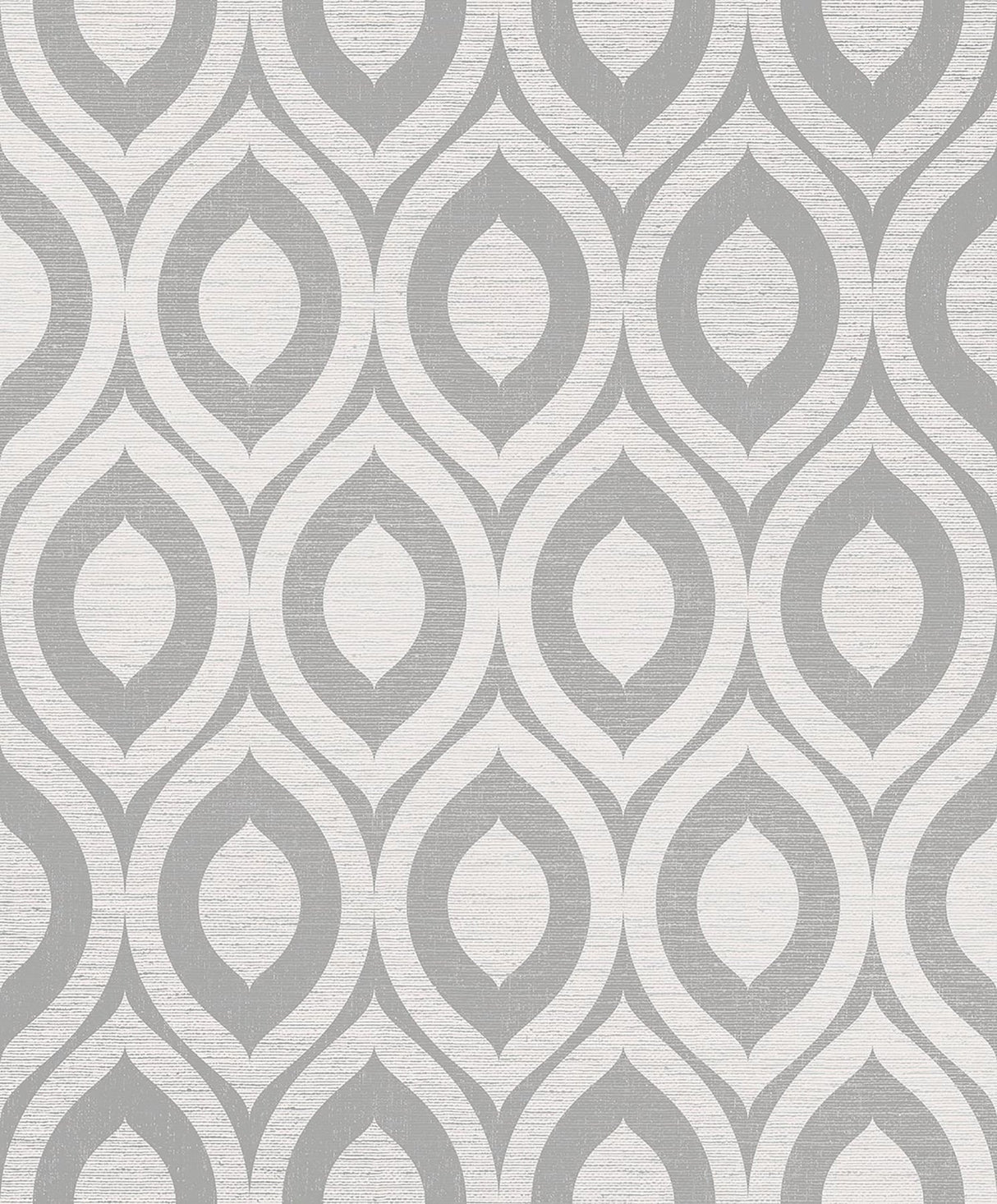 Crown  M1160 Rimini Grey Geometric Wallpaper