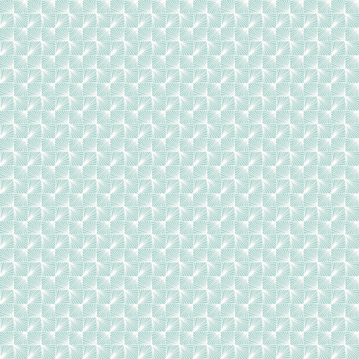 Coloroll M1321 Stockholm Aqua Geometric Wallpaper