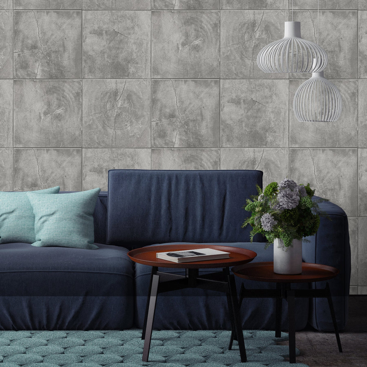 Crown M1366 Daintree Grey Wood Wallpaper