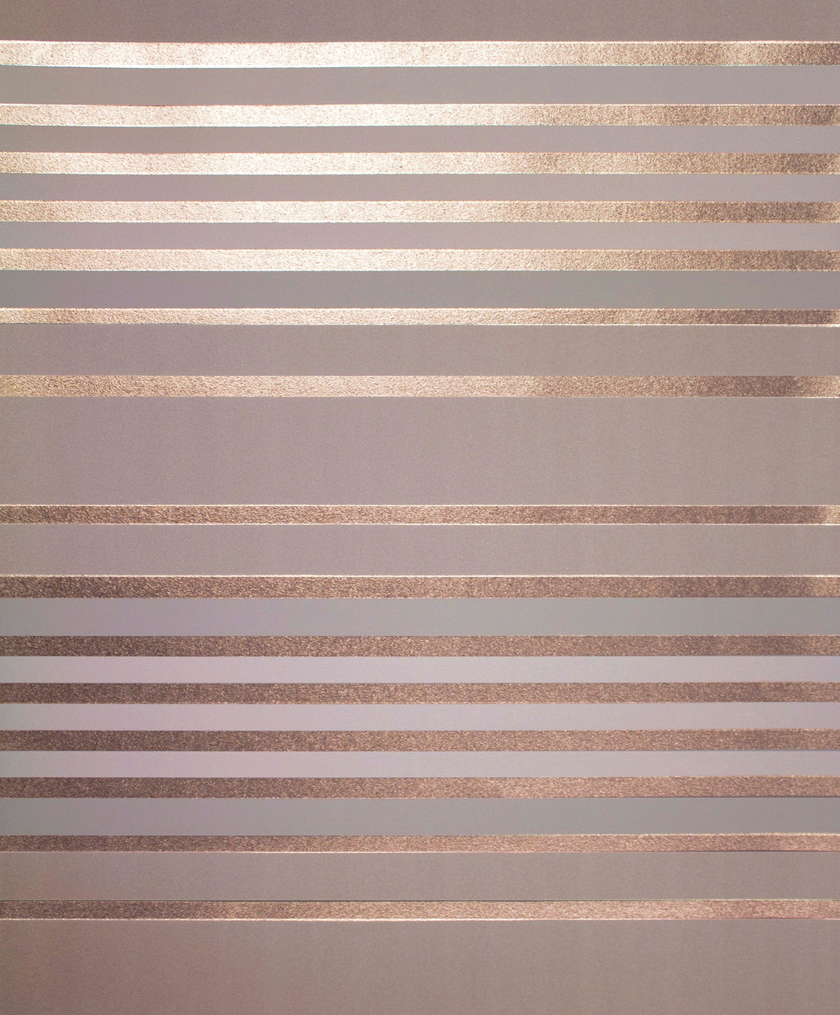 Fine Decor M1471 Mayfair Rose Gold Metallic Stripe Wallpaper