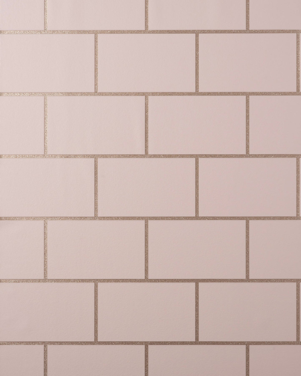 Fine Decor M1635 Metro Rose Gold Tile Wallpaper