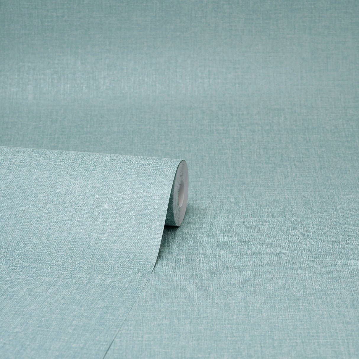 Brewster M1700 Glen Teal Linen Wallpaper