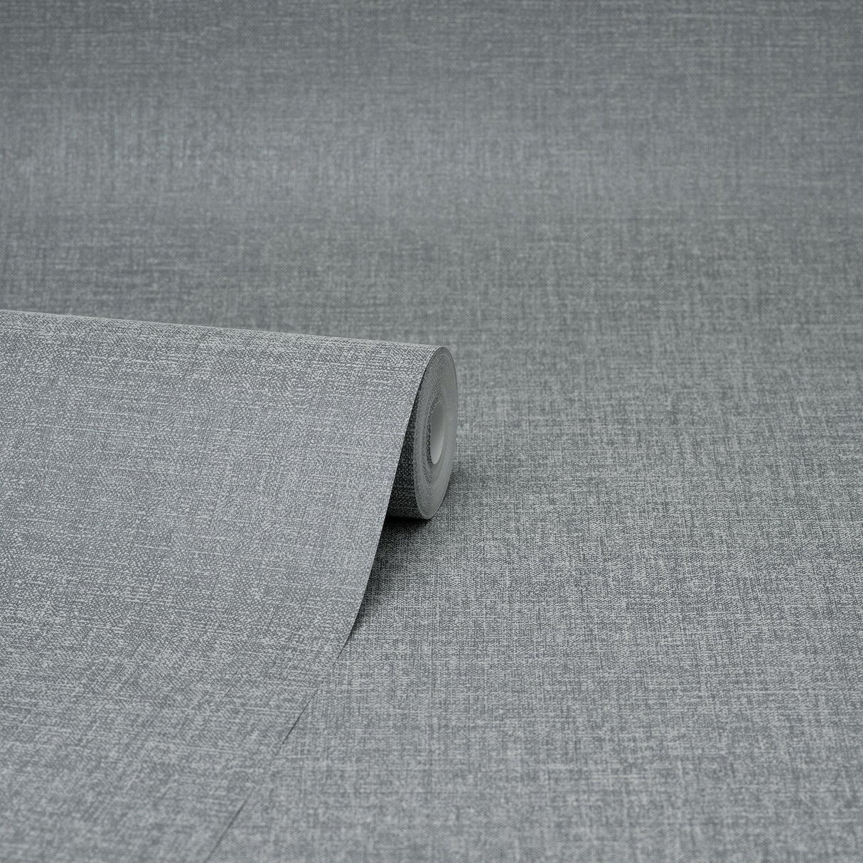 Brewster M1702 Glen Dark Grey Linen Wallpaper
