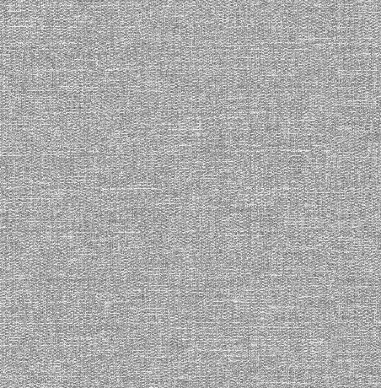 Brewster M1702 Glen Dark Grey Linen Wallpaper