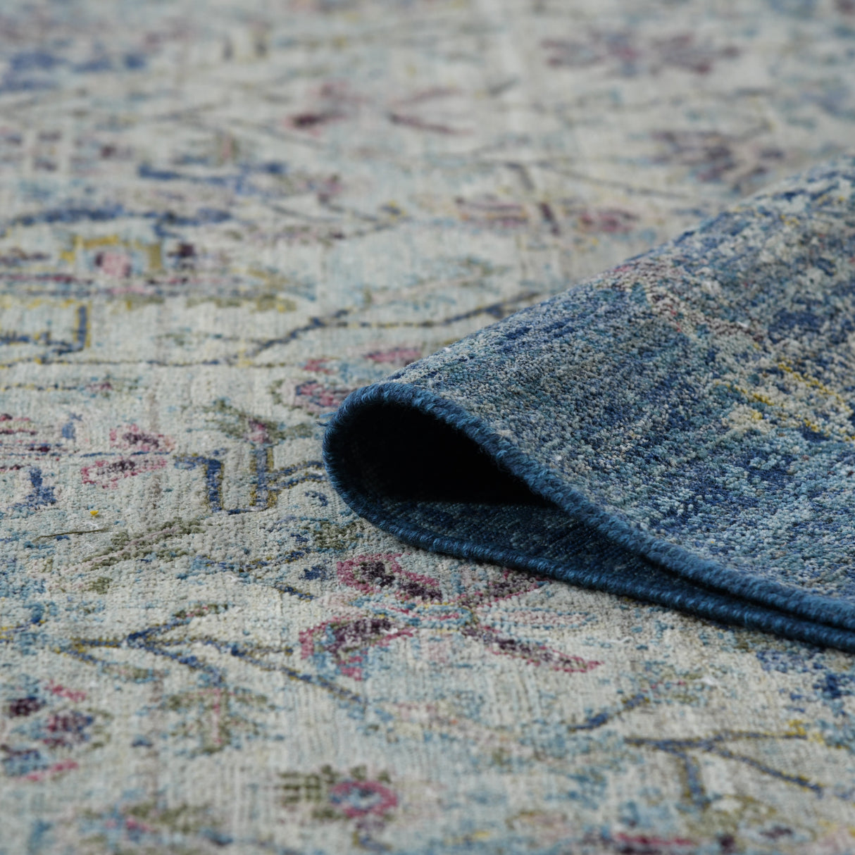 Amer Rugs MAH200912 Mahal Sky Blue 9' X 12' Area Rug