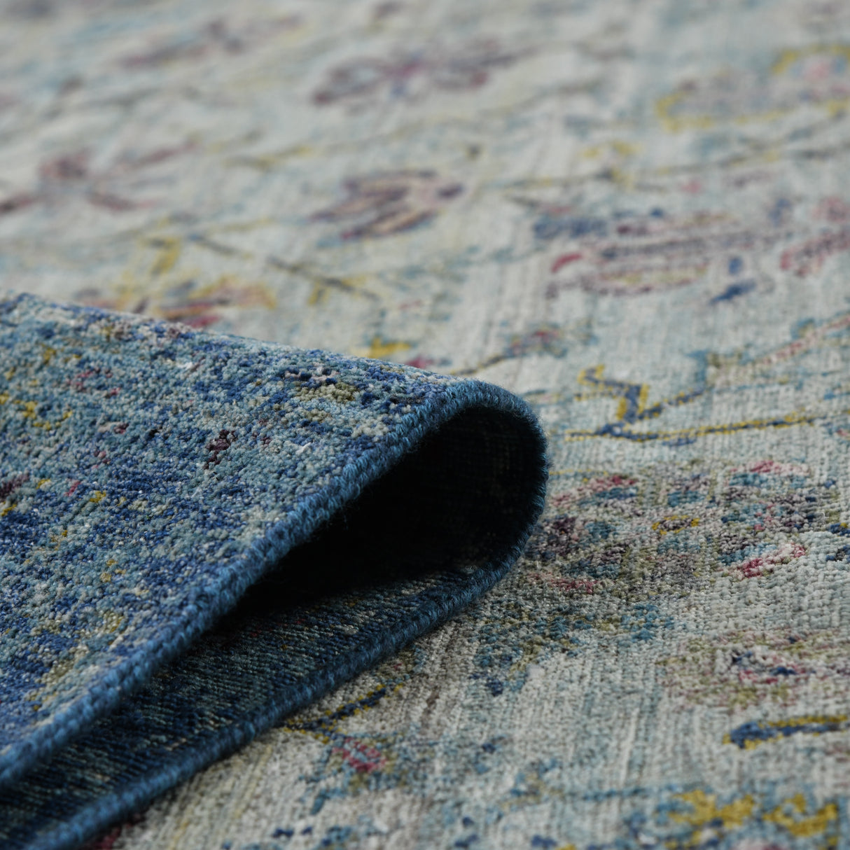 Amer Rugs MAH200912 Mahal Sky Blue 9' X 12' Area Rug