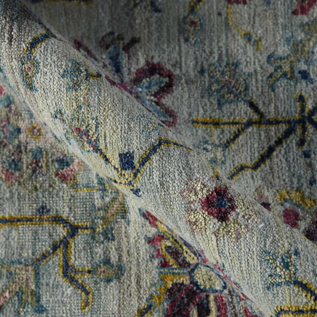 Amer Rugs MAH200912 Mahal Sky Blue 9' X 12' Area Rug