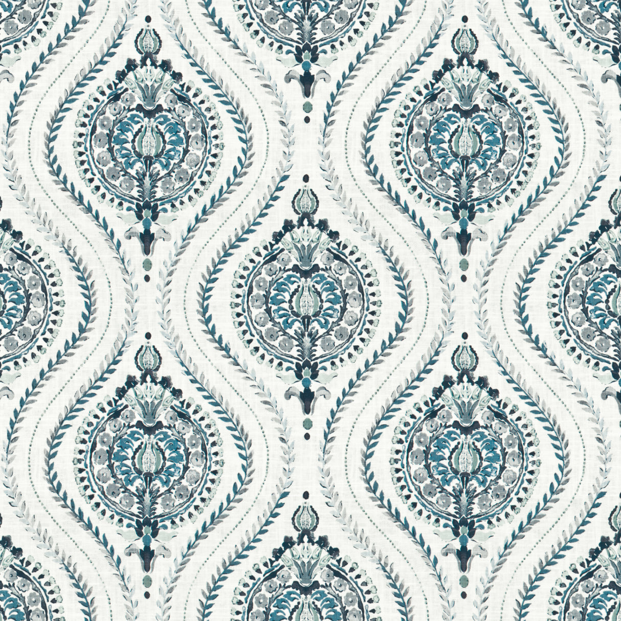 STOUT MAKO-1 MAKOSSA 1 SLATE Fabric - Eades Wallpaper & Fabric
