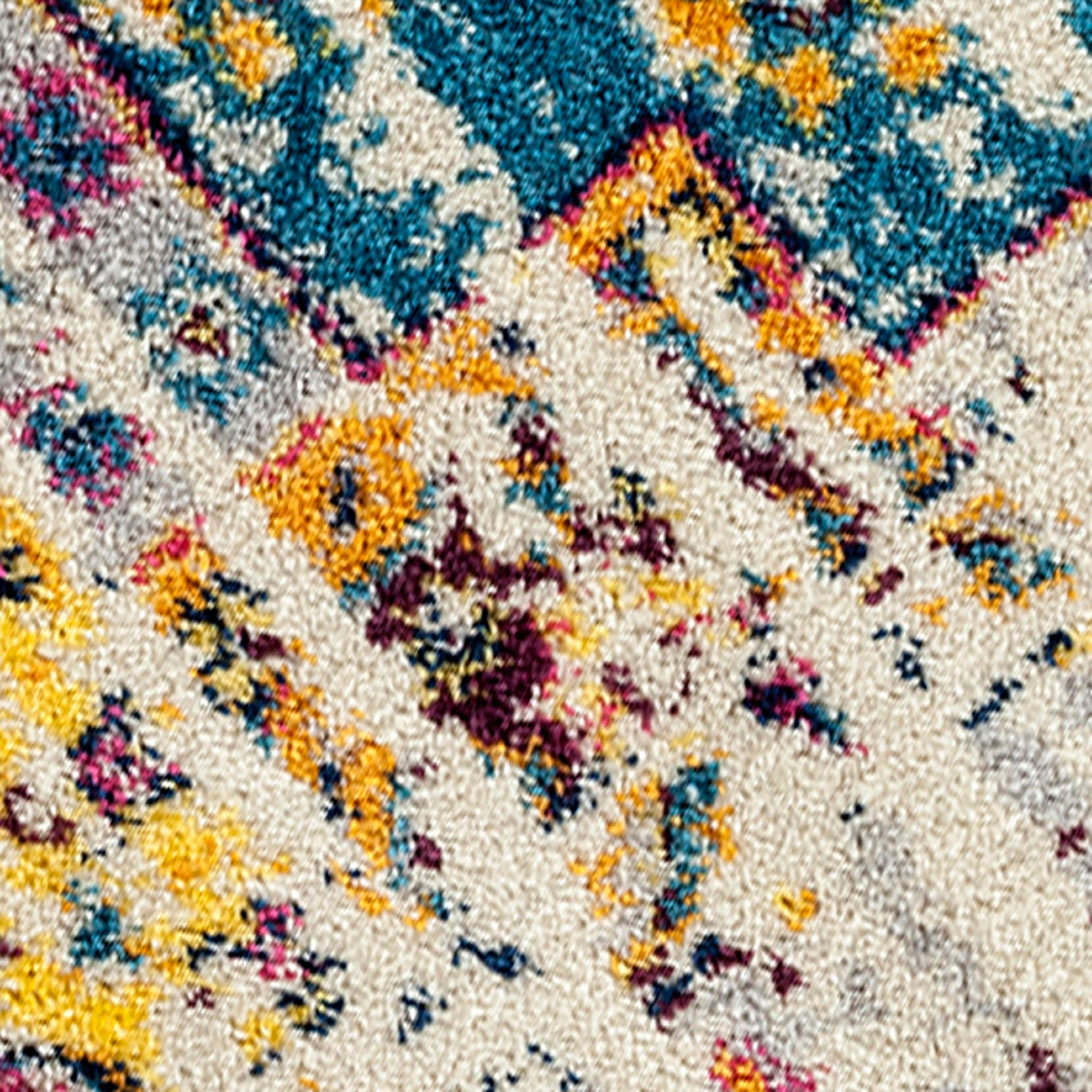 Amer Rugs MAN-35 Manhattan Bohemian Pattern /Pink Runner Rug, 2'6" X 7'6" Area Rug