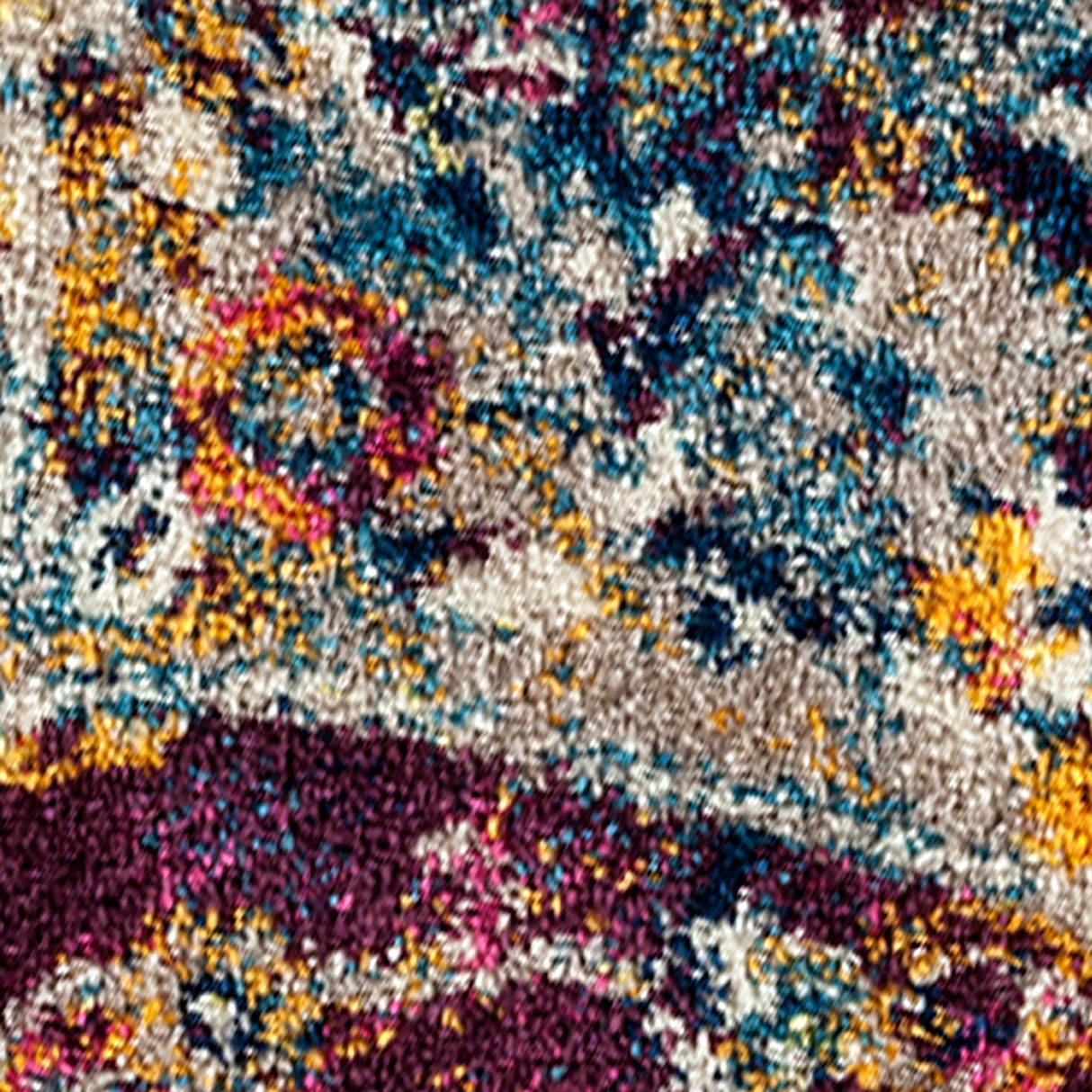 Amer Rugs MAN-40 Manhattan Bohemian Pattern Runner Rug, 2'6" X 7'6" Area Rug