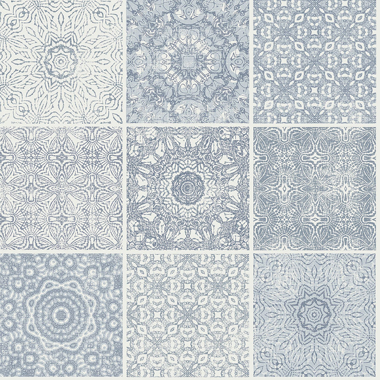 Midbec MD21033 Tile Blue Mosaic Wallpaper