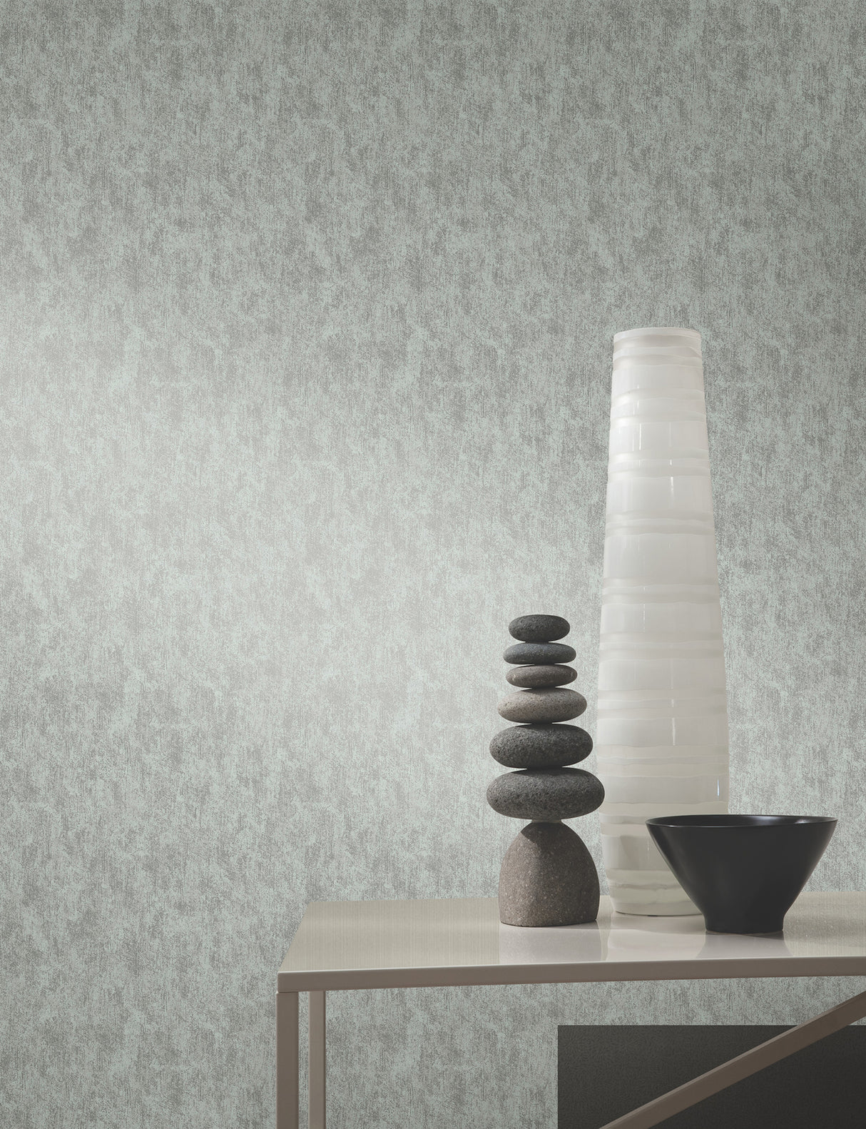 York MD7212 Shimmering Patina Spa & Silver Wallpaper
