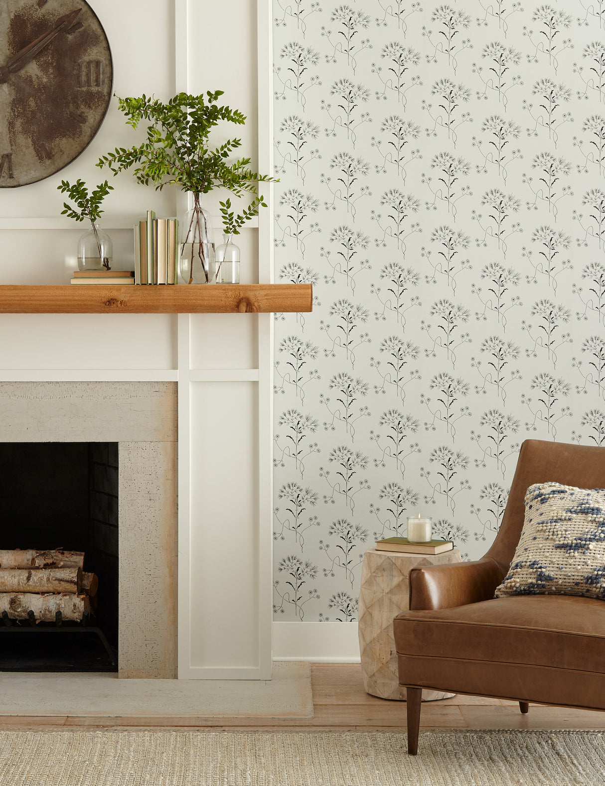 York ME1517 Wedding Band Blue & Black Wallpaper