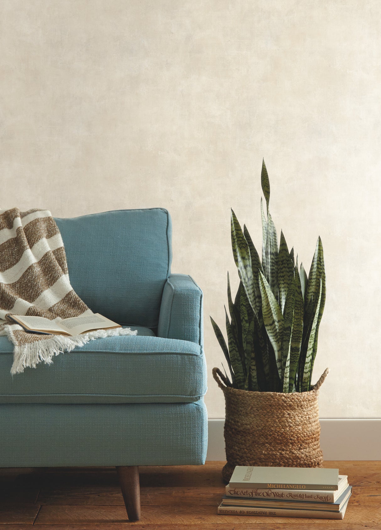 York ME1546 Plaster Finish Cloud Cream Wallpaper