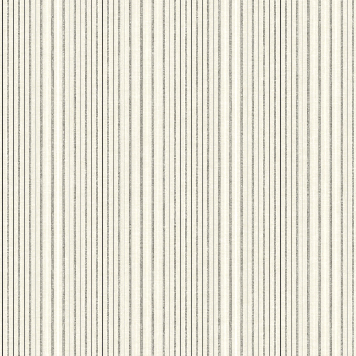 York ME1561 French Ticking Charcoal & Black Wallpaper