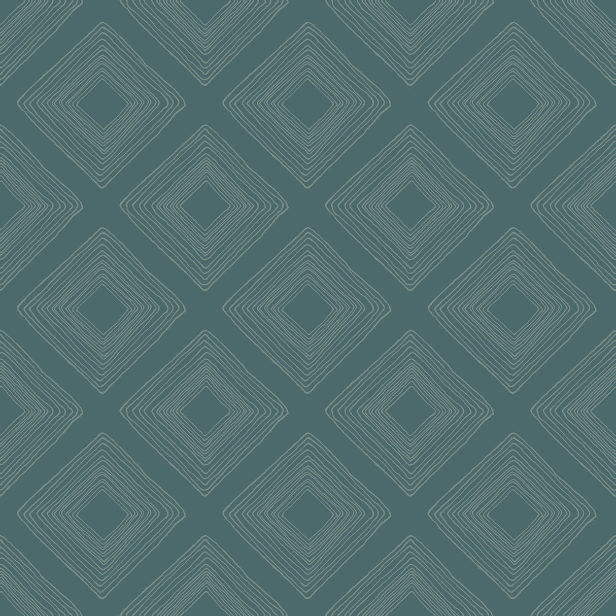 York ME1577 Weekends Diamond Sketch Teal Wallpaper