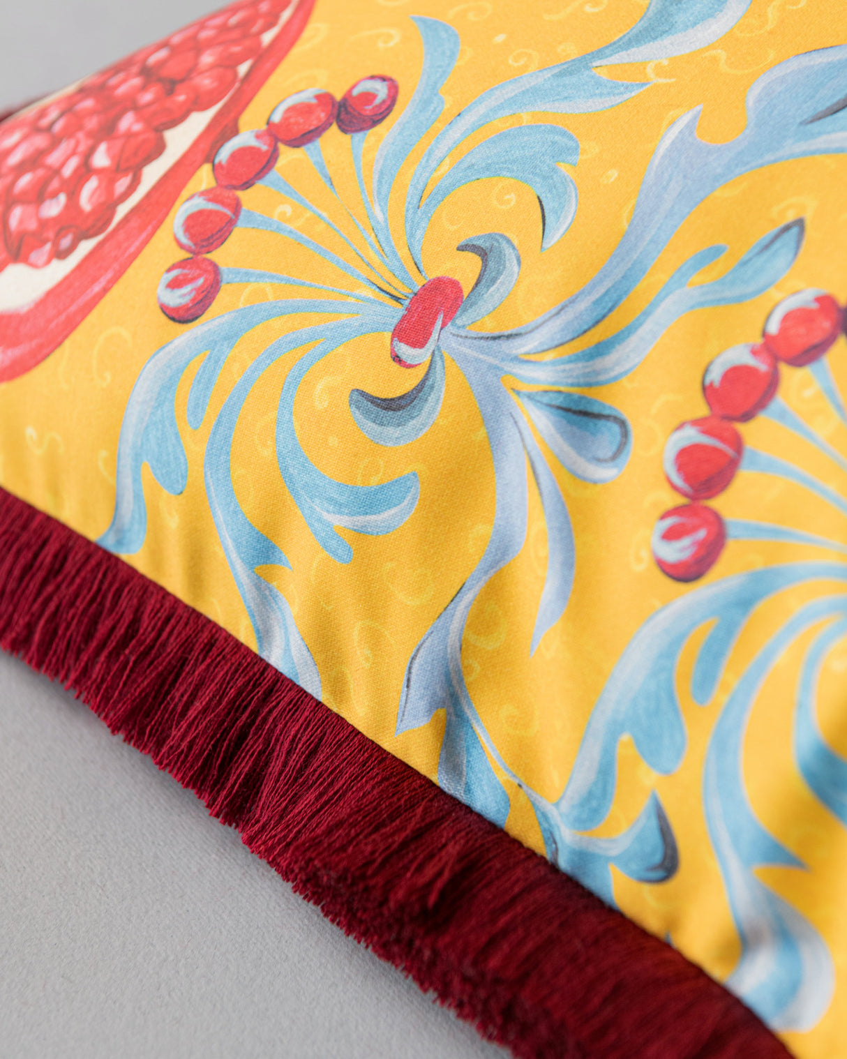 MindtheGap MELAGRANATA Cotton Cushion - Lifestyle Collection 2024