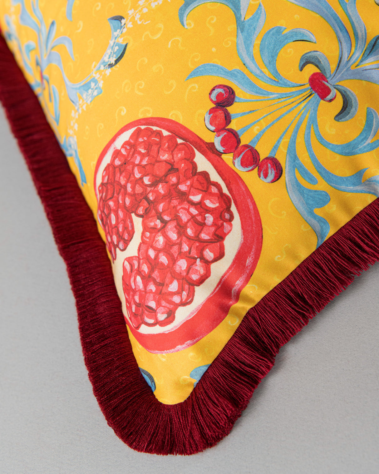 MindtheGap MELAGRANATA Cotton Cushion - Lifestyle Collection 2024