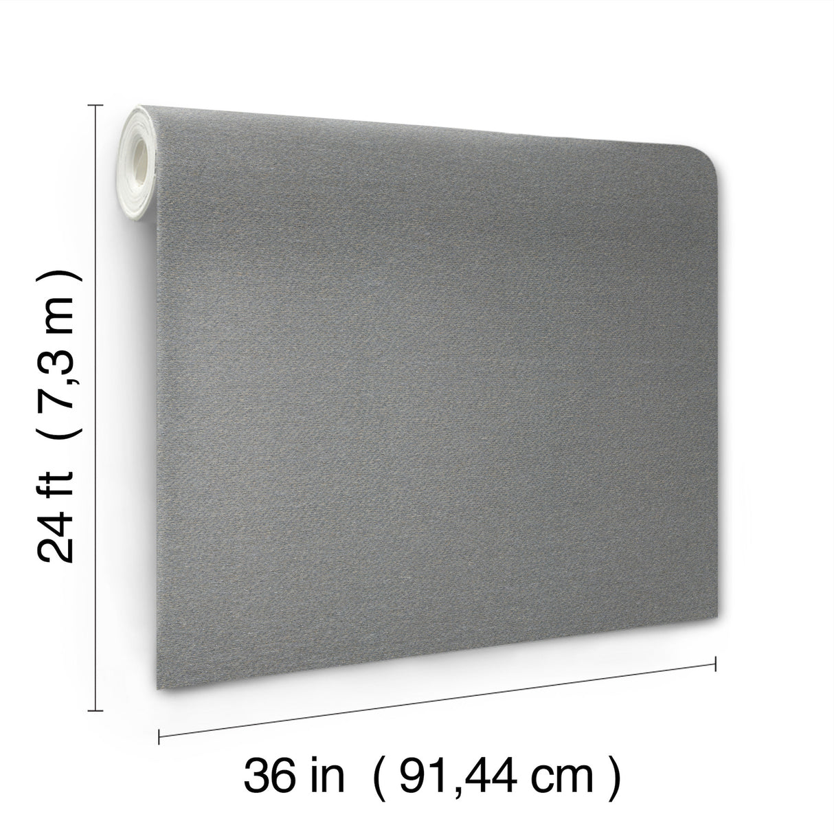 Magnolia Home MF4705MH Paper Charcoal Yarn Wallpaper