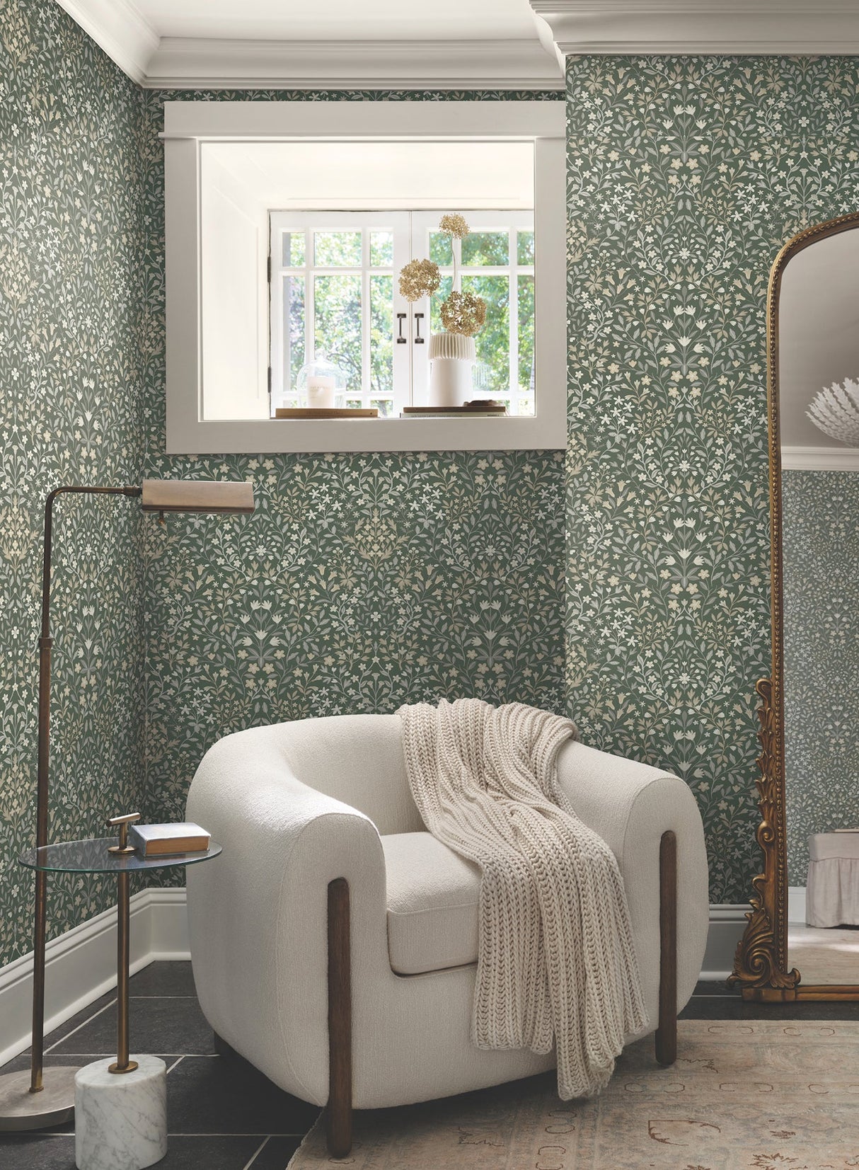 York MF4724 Garden Terrace Wallpaper - Eade's Wallpaper