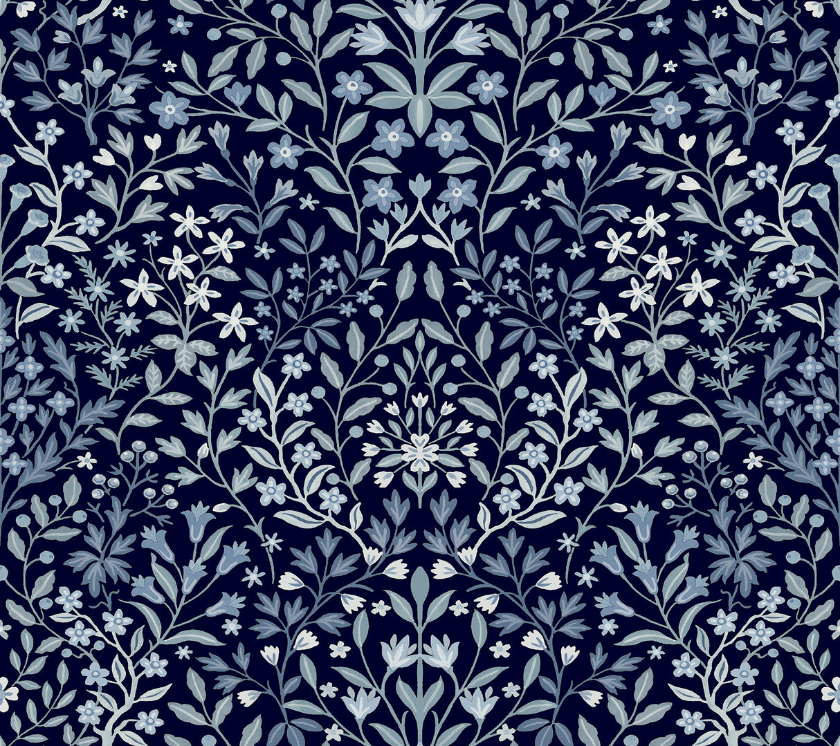 Magnolia Home MF4723 Garden Blue Terrace Wallpaper