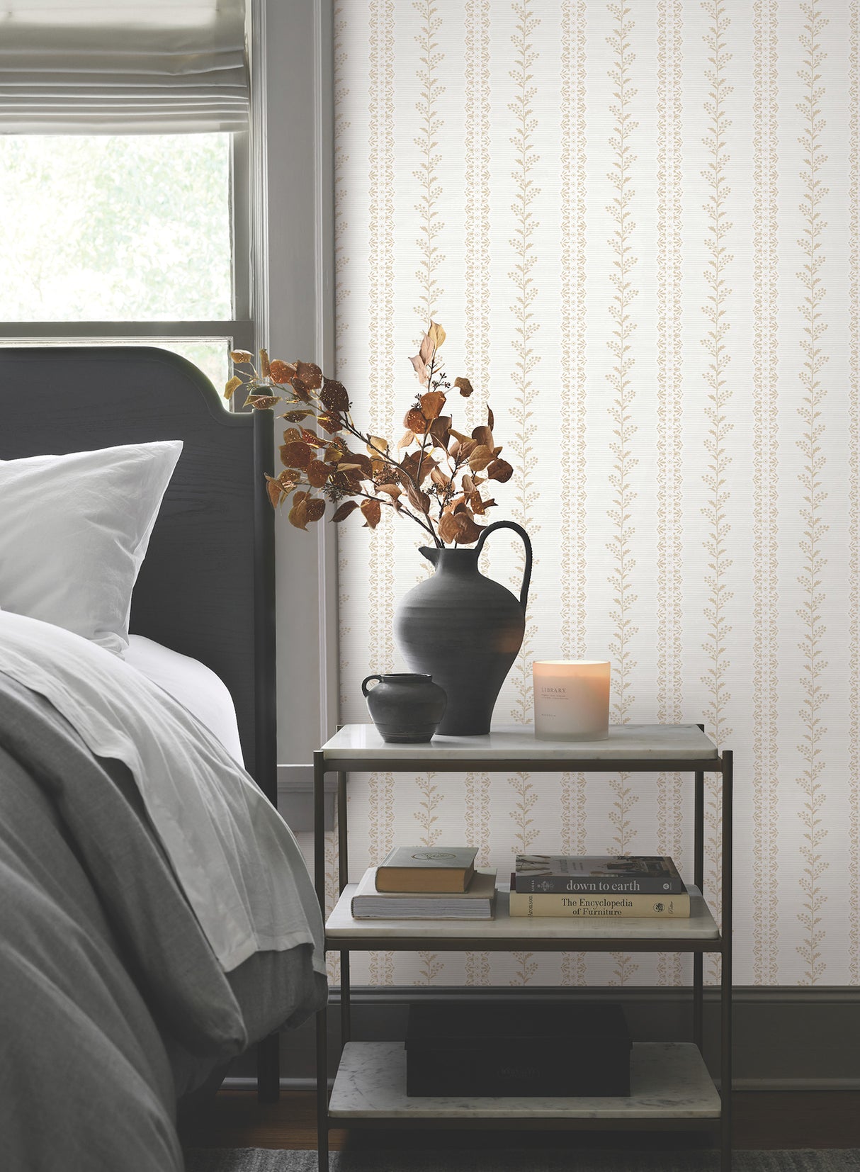 Magnolia Home MF4763 Everleigh Ochre Wallpaper