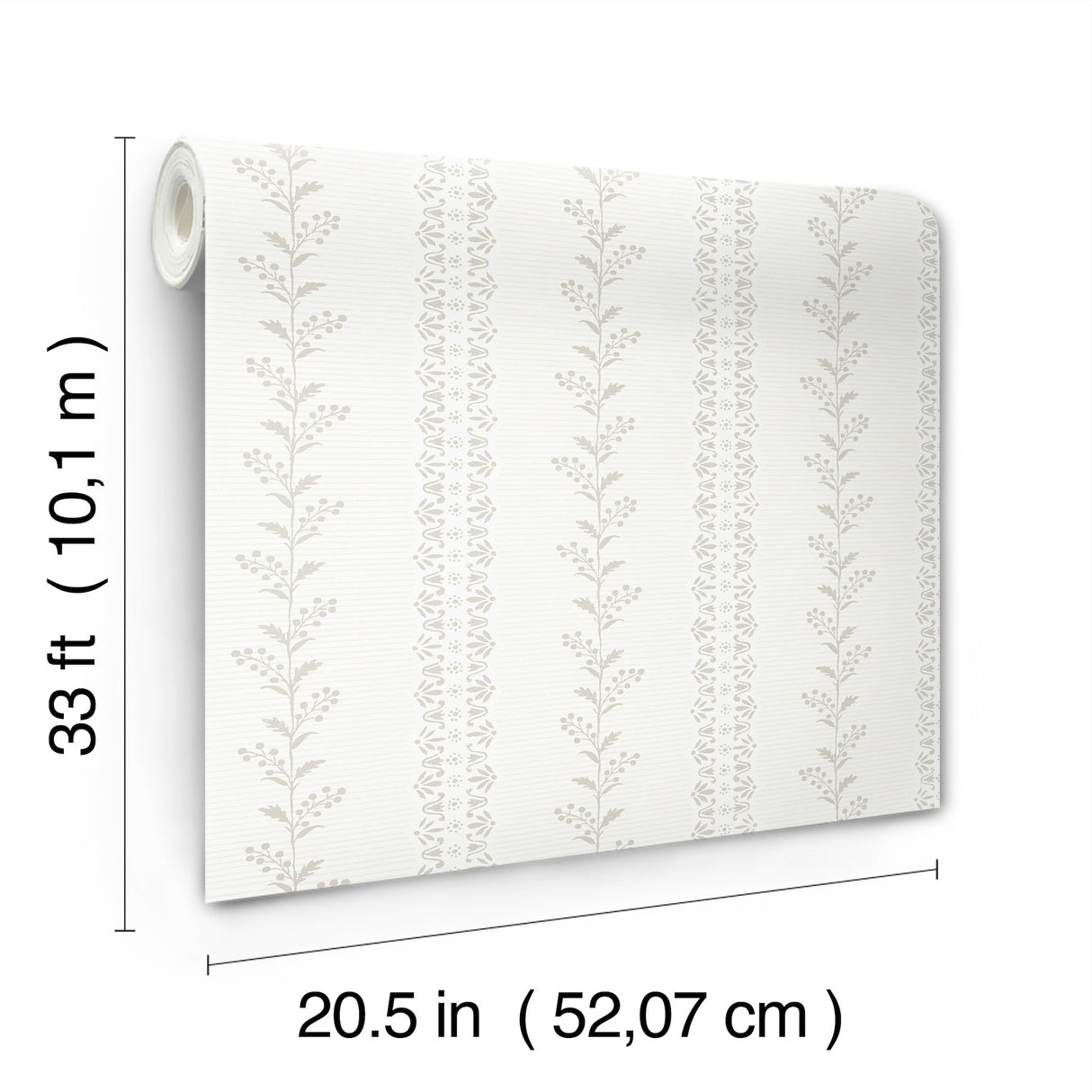 Magnolia Home MF4765 Everleigh Grey Wallpaper