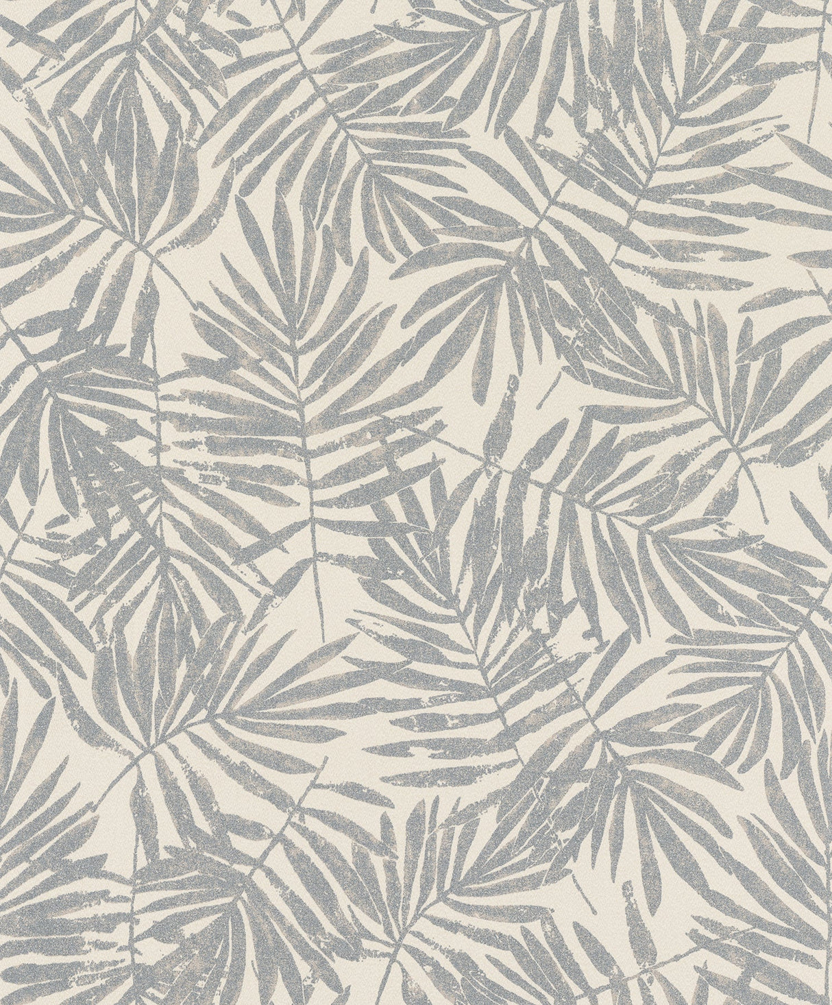 Marburg MG31320 La Veneziana Pewter Leaf Wallpaper
