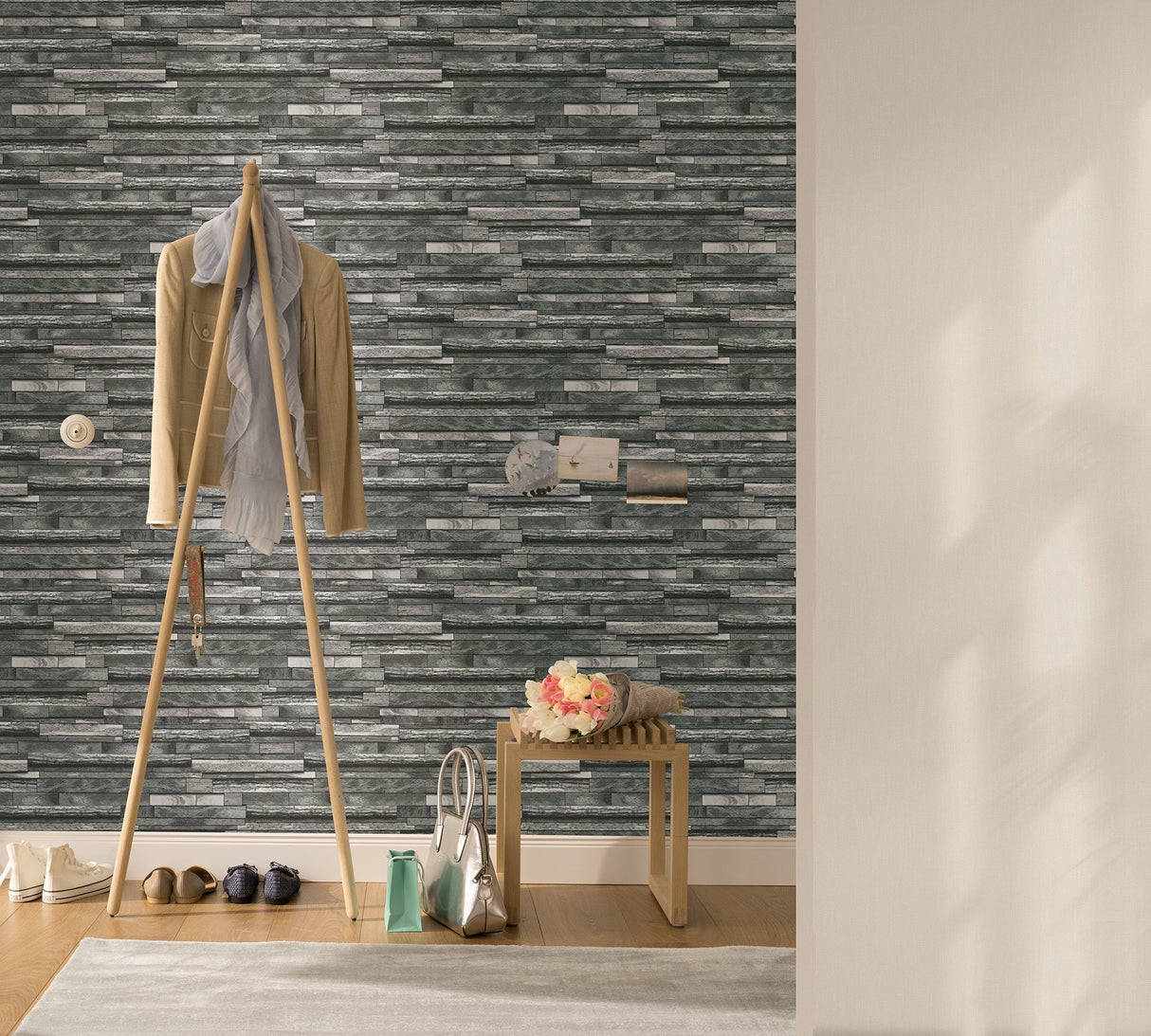 Marburg MG31732 Federico Grey Slate Wallpaper