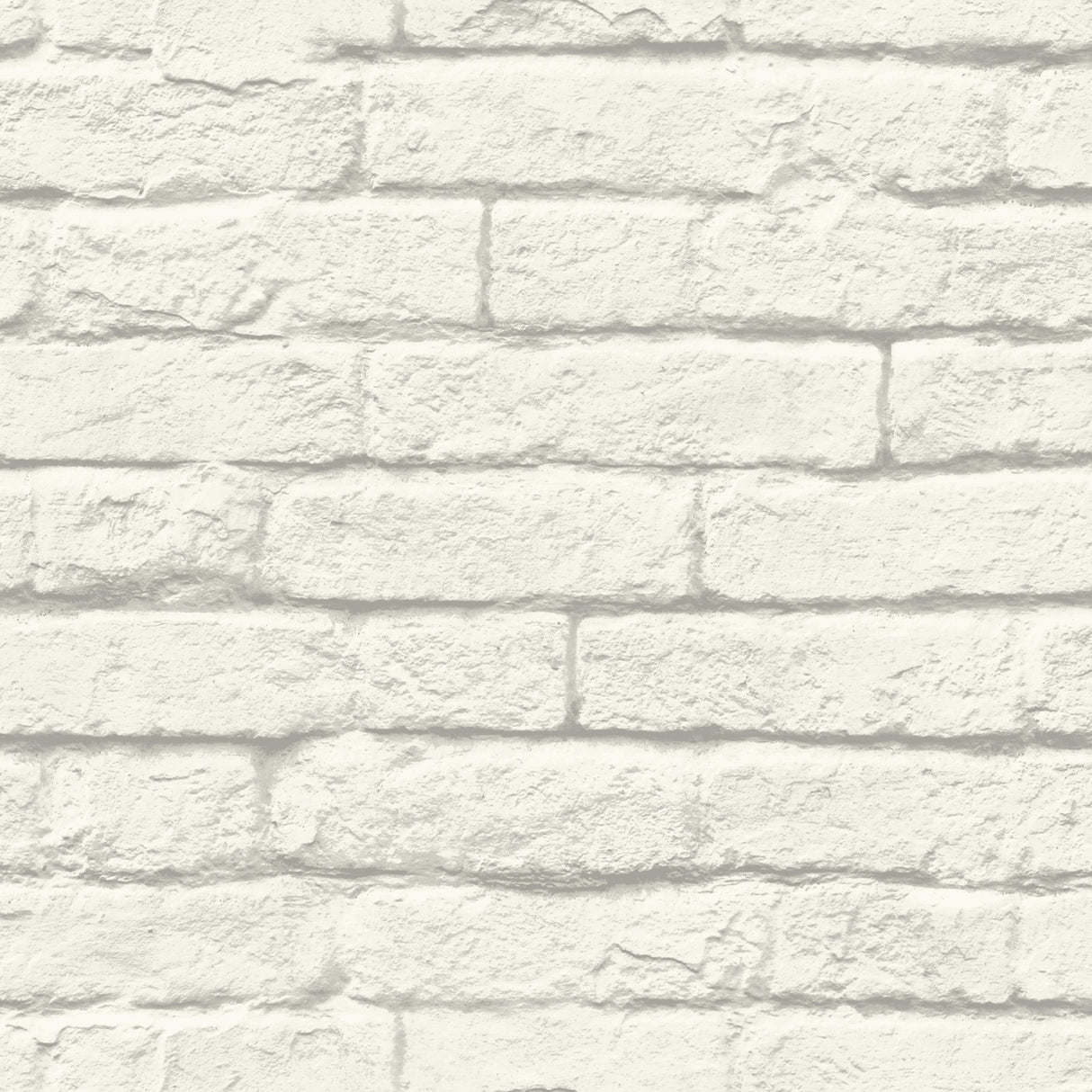 York MH1555 Brick & Mortar White & Grey Wallpaper