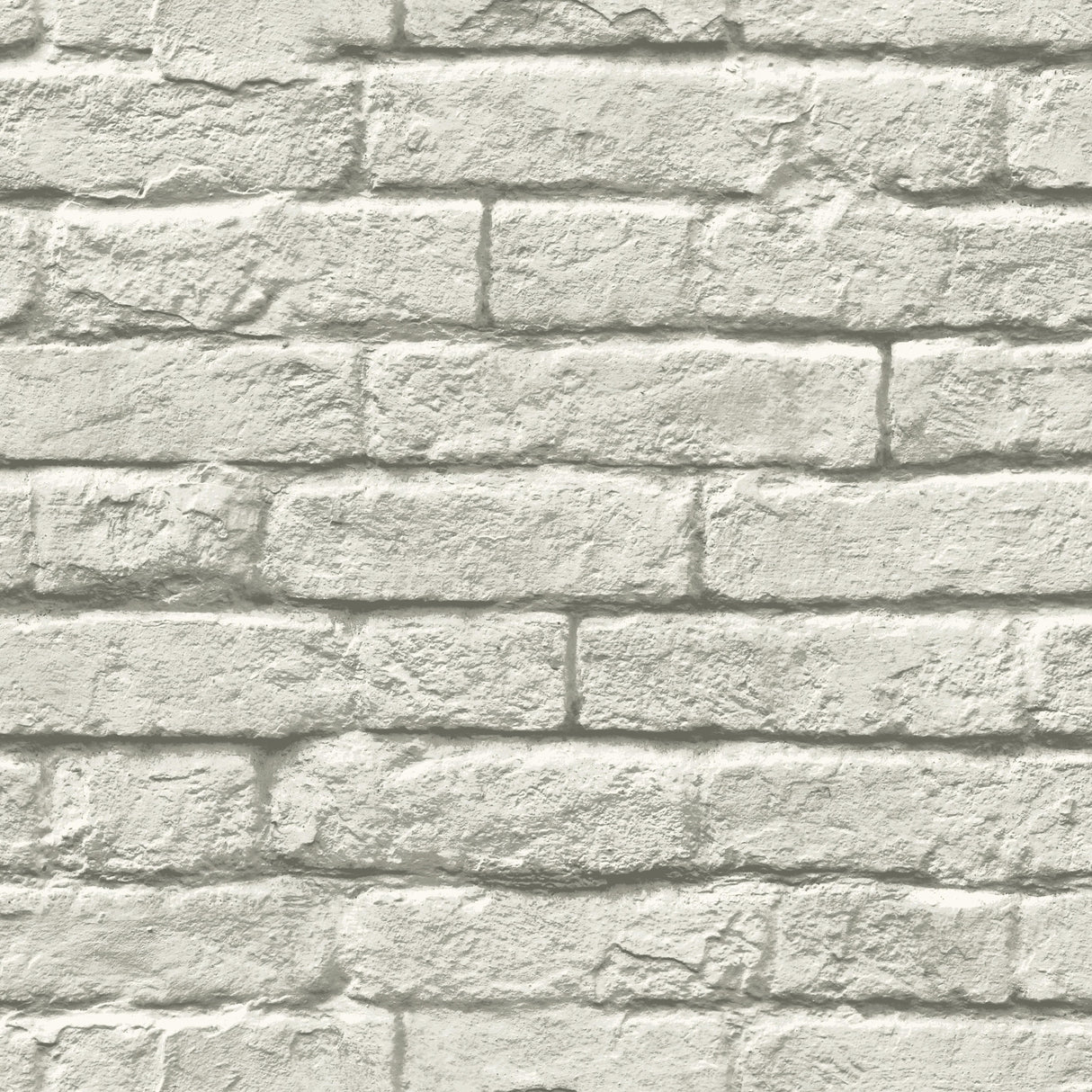 York MH1556 Brick & Mortar Grey & White Wallpaper