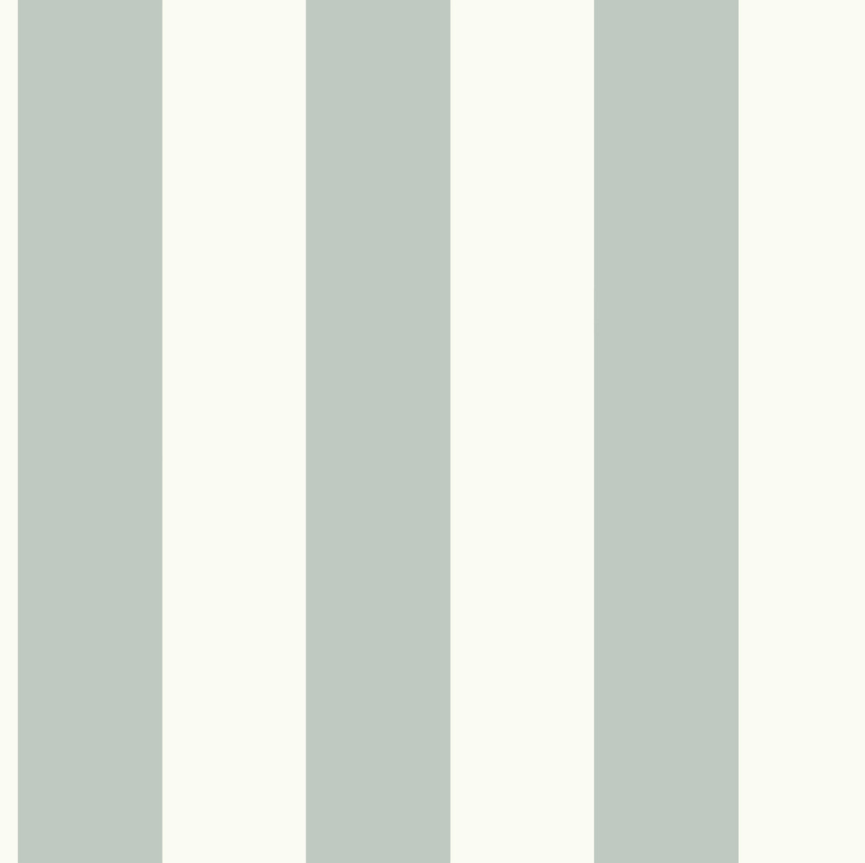 York MH1586 Awning Stripe Green & White  Wallpaper