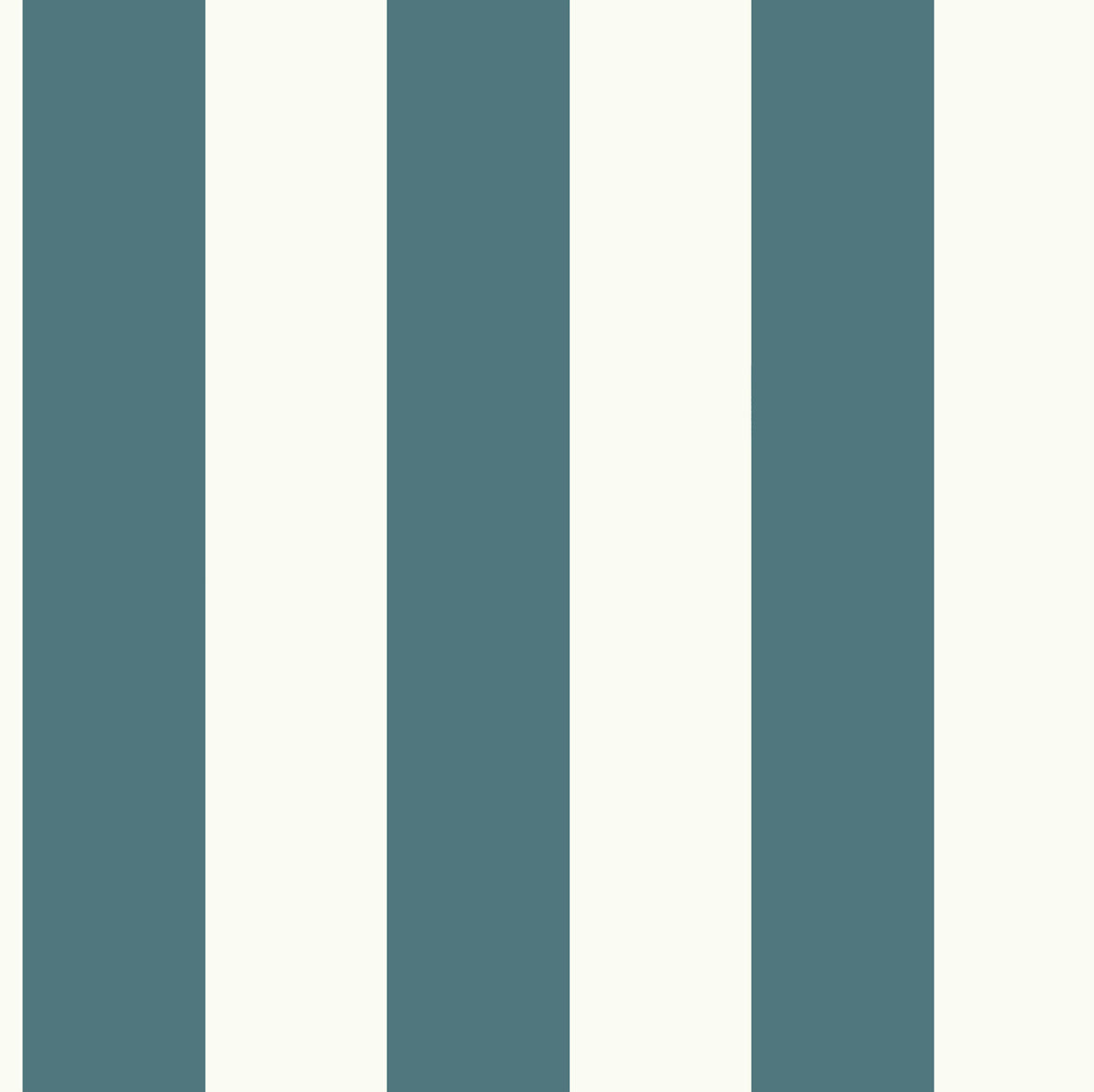 York MH1589 Awning Stripe Blue & White Wallpaper