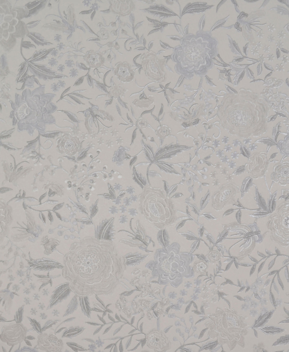 York MI10012 Oriental Garden White Wallpaper